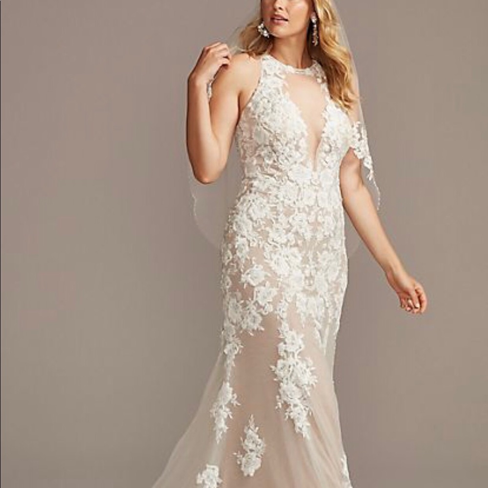 Galina Signature Wedding Dress. Current price on sale at David’s Bridal $1299.00